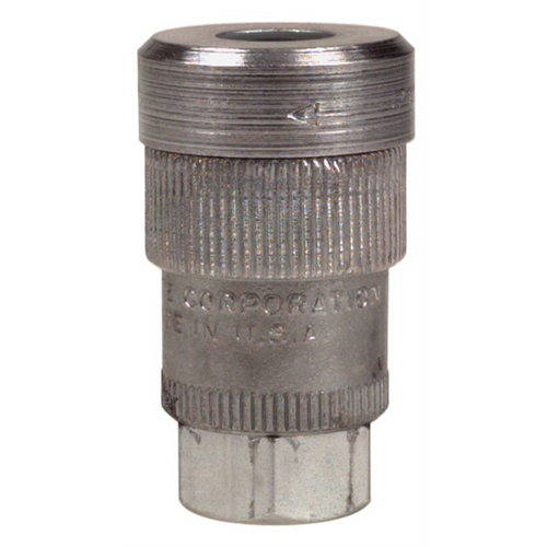 Alemite Standard Duty Quick-Detach Air Coupler, 1/4 NPTF Alemite Standard Duty Quick-Detach Air Coupler, 1/4 NPTF