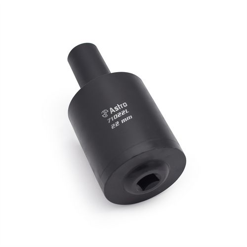 Astro Pneumatic 22mm (7/8") Lug Nut Drum Socket - Impact Torque Multiplying Thin Wall Socket