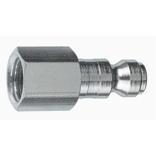 Amflo 1/4" Coupler Plug with 1/4" Female thread Automotive T Style- Pack of 10