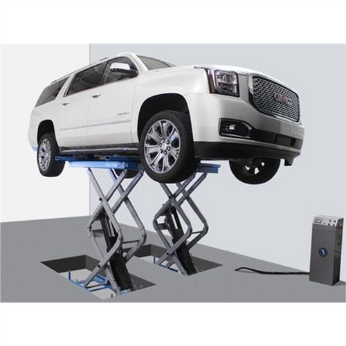 Atlas Automotive Equipment FM9SL In Ground Full-Rise Scissor Lift 9000 lb. Capacity