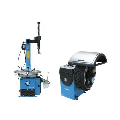 Atlas Automotive Equipment Atlas Equipment TC289 Rim Clamp Tire Changer + WB11 Wheel Balancer Combo Package (WILL CALL)