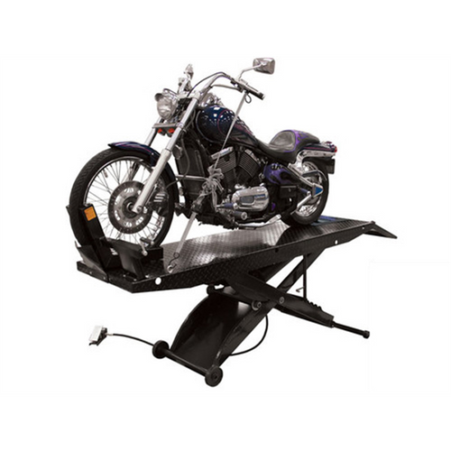 Atlas Equipment ACL Motorcycle Air Operated 1,000 lb. Capacity Motorcycle Lift w/ Roller Plate