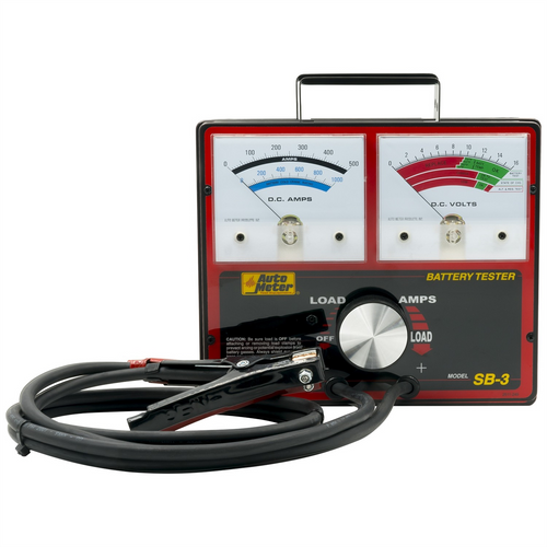 Auto Meter Products AutoMeter - Battery/Electrical System Tester 500A Var Load Auto Meter Products AutoMeter - Battery/Electrical System Tester 500A Var Load