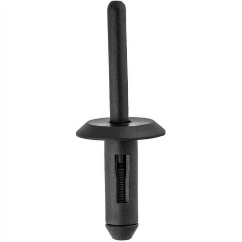 AUVECO 13753 Type 1 Rivet, 17/64 in Dia Head x 25/32 in L x 1-7/8 in OAL x 3/32 to 3/16 in Grip Range, Nylon, Black