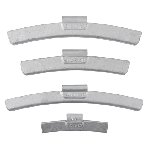 COATS Company BTSFE Coated Steel  1.5Oz. Clip-On Wheel Weight