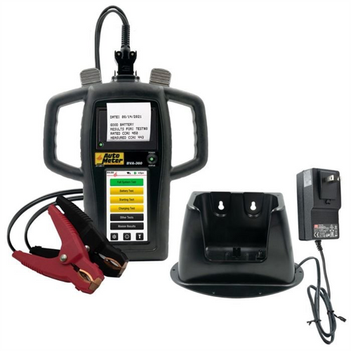 Auto Meter Products AutoMeter - Handheld Electrical System Analyzer W/40 Amp Load & Printer/Charging Station