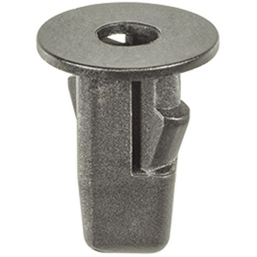 AUVECO 19756 Fender Liner Screw Grommet, M5.5 Screw x 16 mm Dia Head x 18 mm L Stem, Nylon, Black