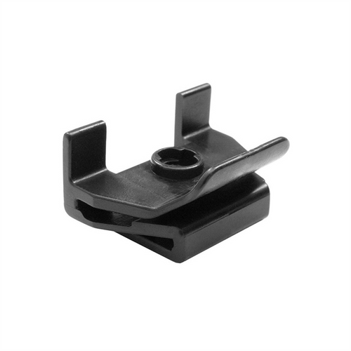 AUVECO 20758 Front Fender and Bumper Cover Clip, 34 mm L x 25 mm W, Nylon, Black