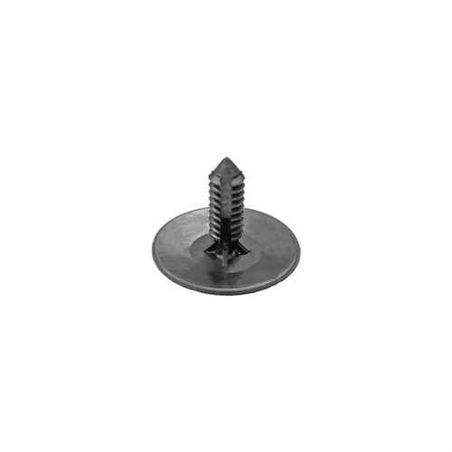 AUVECO AP15457 Single Head Type 1 Hood Insulation Retainer, 1-3/8 in Dia Bottom Head, Nylon, Black