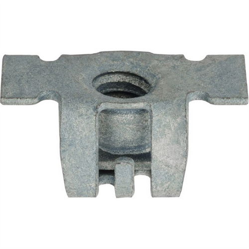 AUVECO 22289 Radiator Grille Nut, M4.2 x 1.41 mm Screw x (6 x 16 mm Dia) Head x 7 mm H, Metal, Magni-565 Blue