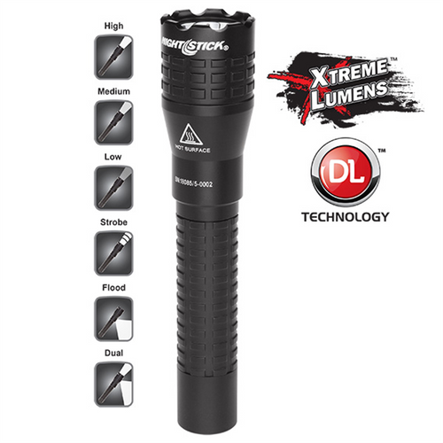 Bayco Metal Tactical Dual-light Flashlight