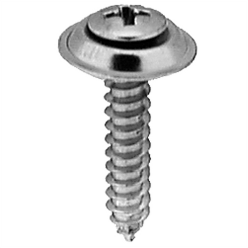 AUVECO PAK PHIL OVAL HD SEMS CNTRSK T.S, #10 X 1, CHRM