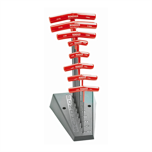 Bondhus Corp. BALLEND T-HANDLE SET W/STAND SIZES 2-10MM Bondhus Corp. BALLEND T-HANDLE SET W/STAND SIZES 2-10MM