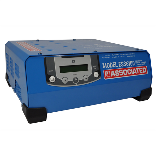 Associated 100 Amp High Power Smart Battery Charger With Inverter Technology