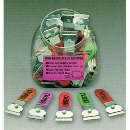 Horizon Tool 30PK MULTI COLOR SCRAPERS