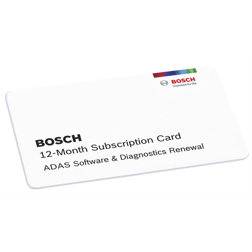 Bosch ADS 625/625X ADAS Diagnostic Scan 12-Month Diagnostics + Static ADAS Subscription