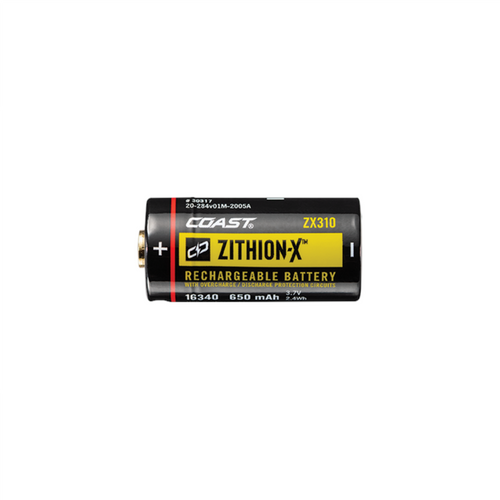 COAST Products ZX1000 Zithion-X Rechargeable Micro-USB Battery