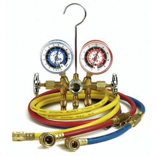 CPS Products MANIFOLD DUAL BRASS SIGHTGLASS 6'HOSES SNAP COUPL CPS Products MANIFOLD DUAL BRASS SIGHTGLASS 6'HOSES SNAP COUPL