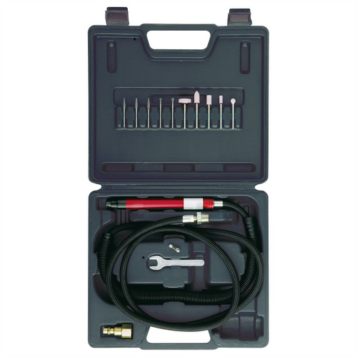 Chicago Pneumatic CP9104Q Kit - 1/8 Inch (3mm) Air Pencil Die Grinder, 0.05 HP / 40 W - 60,000 RPM