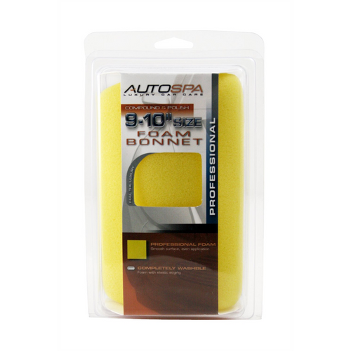 Carrand 9-10" FOAM TERRY APPLICATION BONNET