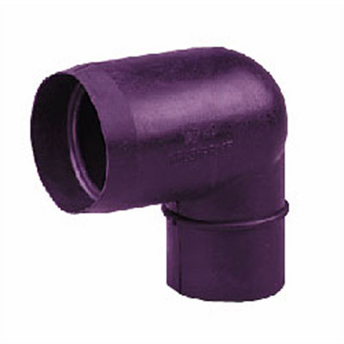 Crushproof Tubing 2-1/2 IN ELBOW 90 DEGREE RUBBER