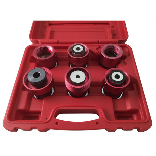 CTA Manufacturing 6 Piece Radiator Pressure Tester Adapter Kit - Euro CTA Manufacturing 6 Piece Radiator Pressure Tester Adapter Kit - Euro