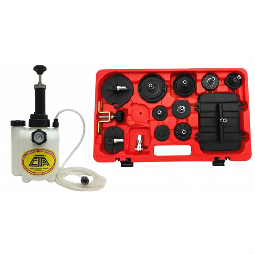 CTA Manufacturing Brake Bleeder Tank & Adapter Master Kit CTA Manufacturing Brake Bleeder Tank & Adapter Master Kit