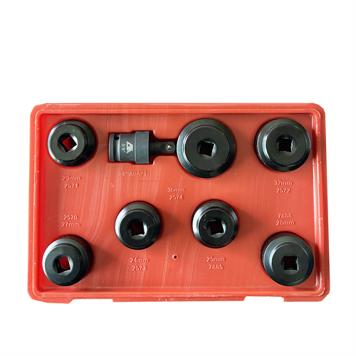 CTA Manufacturing 8 PieceLow-Profile Oil Filter Socket Set