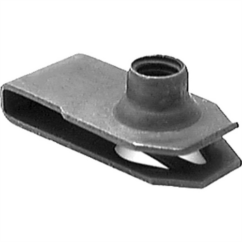 AUVECO 16322 Extruded U-Nut, M6 x 1 mm Screw, Phosphate