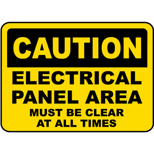 Chaos Safety Supplies Electrical Panel Caution Label Chaos Safety Supplies Electrical Panel Caution Label