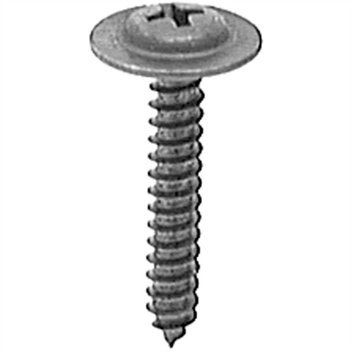 AUVECO PHILLIPS ROUND WASHER HEAD TAP SCREW #8 X 1