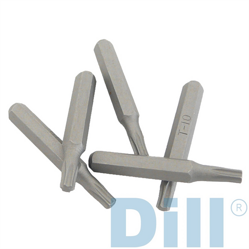 Dill Air Controls Torque Bits Size T-10 (Pack of 5)