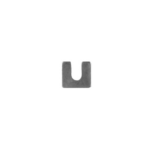 Disco Automotive Hardware 6015MT Shim, 1-1/4 x 1-1/8 in OD x 1/16 in THK x 3/8 in Slot, Steel, Bright Zinc