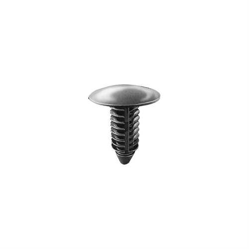 AUVECO AP11146 Single Head Type 1 Fender and Bumper Shield Retainer, 11/16 in Dia Bottom Head, Nylon, Black