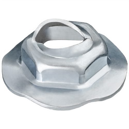 AUVECO PAK THREAD CUTTING NUTS, 6.3MM STUD SIZE