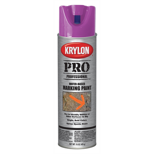 Krylon Mark Paint Fluorescent Purple 15 oz. Krylon Mark Paint Fluorescent Purple 15 oz.