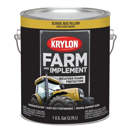 Krylon School Bus Yellow 128 oz. Gal