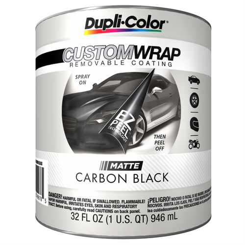 Krylon Custom Wrap, Carbon Black
