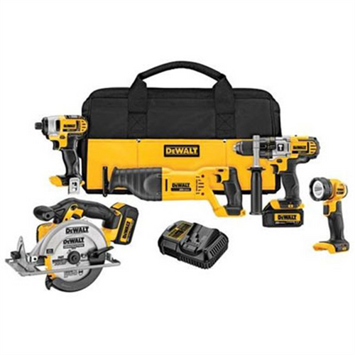 DeWalt 20V MAX Lithium Ion 5-Tool Combo Kit DeWalt 20V MAX Lithium Ion 5-Tool Combo Kit