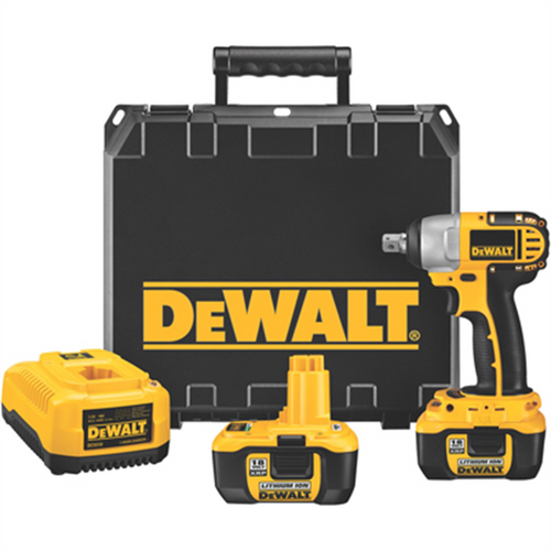 DeWalt 1/2" Heavy-Duty 18V Cordless Impact Wrench Kit DeWalt 1/2" Heavy-Duty 18V Cordless Impact Wrench Kit