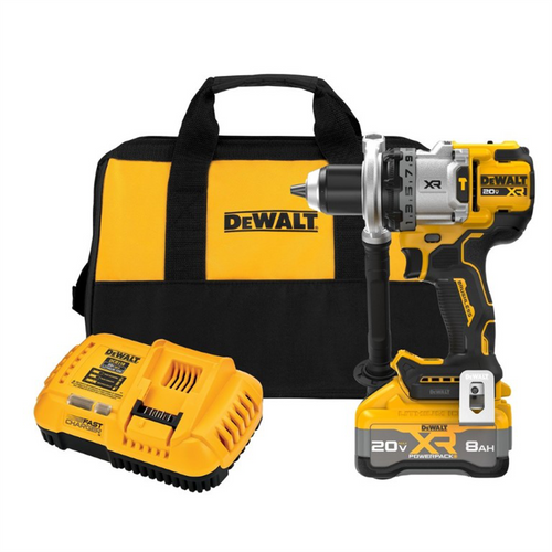 DeWalt 20V MAX XR Brushless Cordless 1/2 inch 3-Speed Hammer Drill Kit with XR PowerPack DeWalt 20V MAX XR Brushless Cordless 1/2 inch 3-Speed Hammer Drill Kit with XR PowerPack