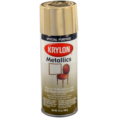 Krylon Metallic Paints Brass Metallic 12 oz. Krylon Metallic Paints Brass Metallic 12 oz.