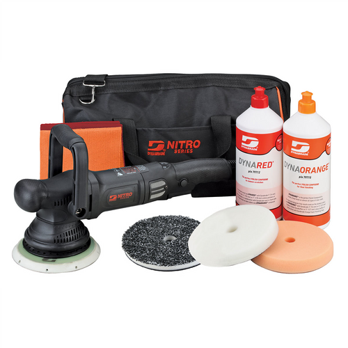 DYNABRADE Rotary Buffing kit w/ 6.5" Buffs
