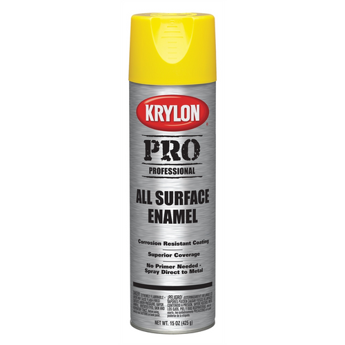 Krylon Enamel Paint Yellow 15 oz.