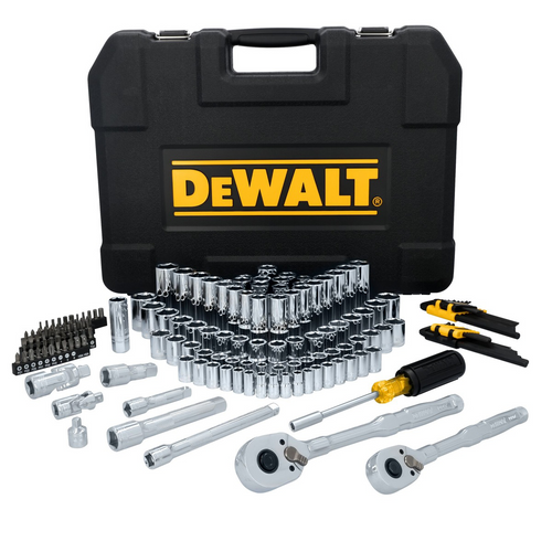 DeWalt 182Pc 14/38/12Dr Skt Set