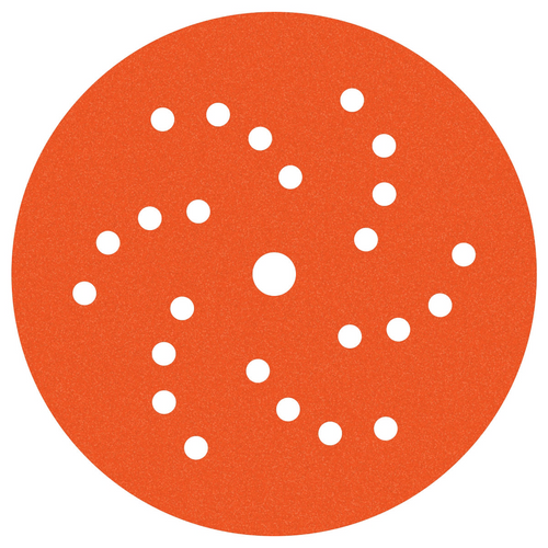 Dynabrade 6" Vac 180G H&L ExtmOrg Pr Flm Dsc 50/pk