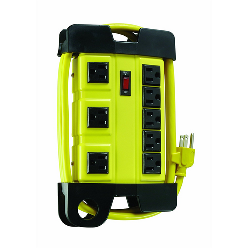 Coleman Cable 8 outlet metal HD power strip