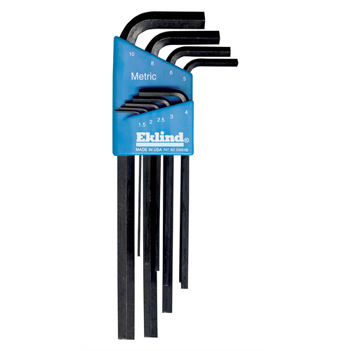 Eklind Tool Company HEX KEY SET 9 PC METRIC LONG 1.5-10MM