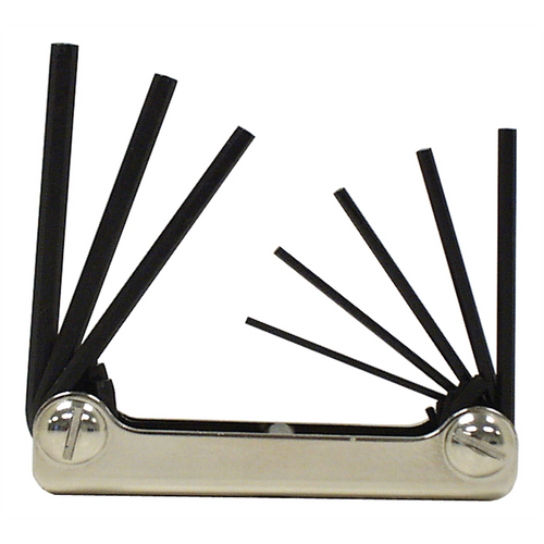 Eklind Tool Company HEX KEY SET 8 PC FOLDING SAE 3/32-1/4IN. Eklind Tool Company HEX KEY SET 8 PC FOLDING SAE 3/32-1/4IN.