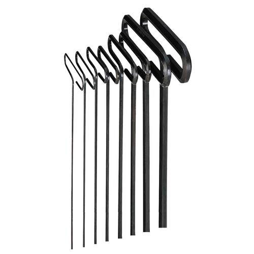 Eklind Tool Company HEX KEY SET 8 PC T-HANDLE 9IN. METRIC 2-10MM
